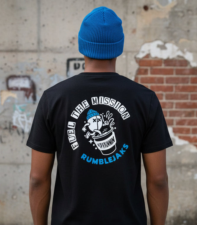 Black Fuel the Mission T-Shirt