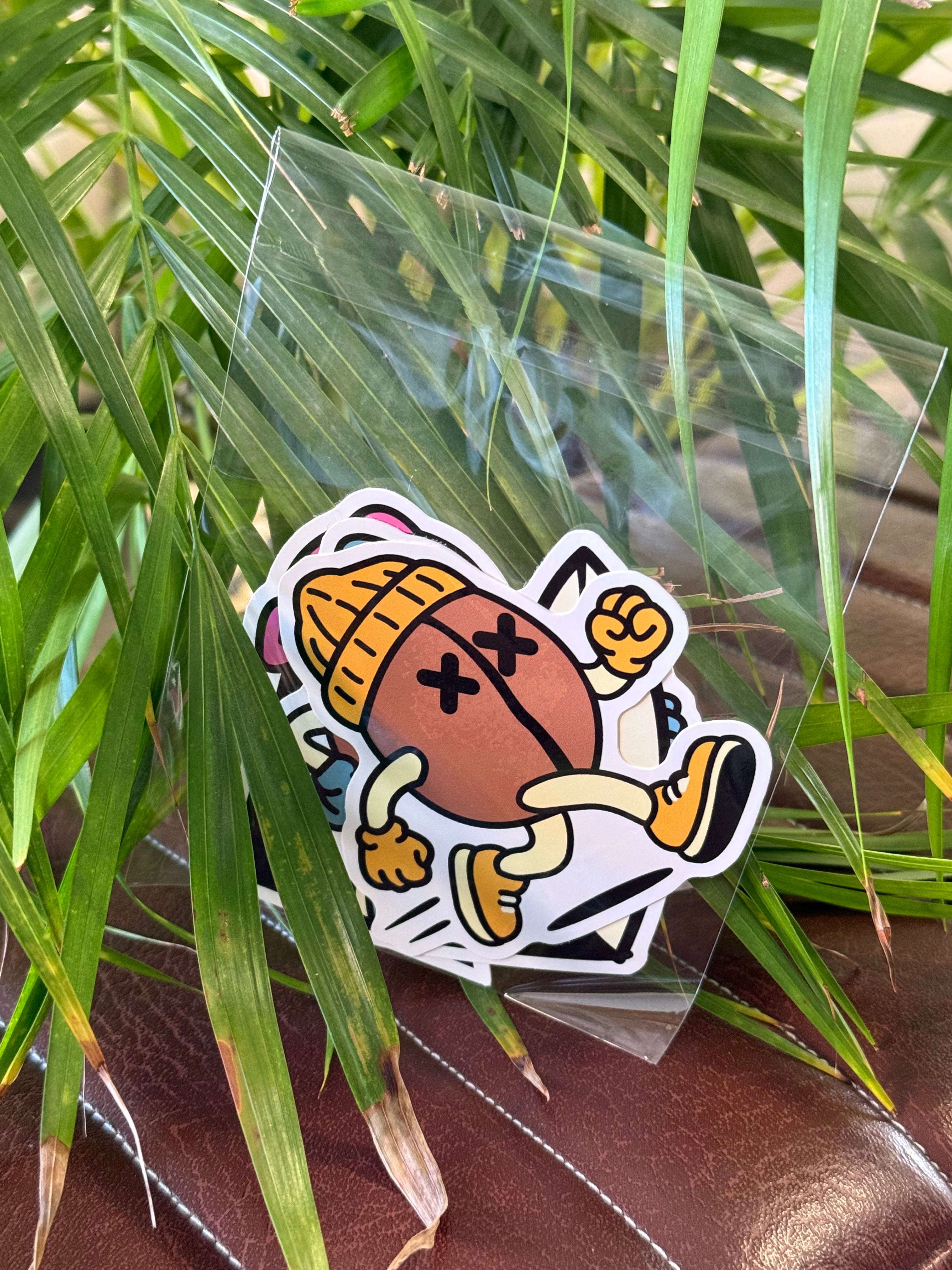 Bean Crew Character Sticker Packs